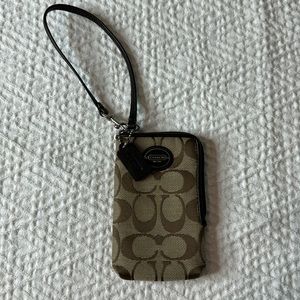 Coach wrist wallet